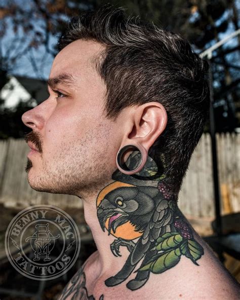 20+ Trendy Neck Tattoos For Men - The Dashing Man