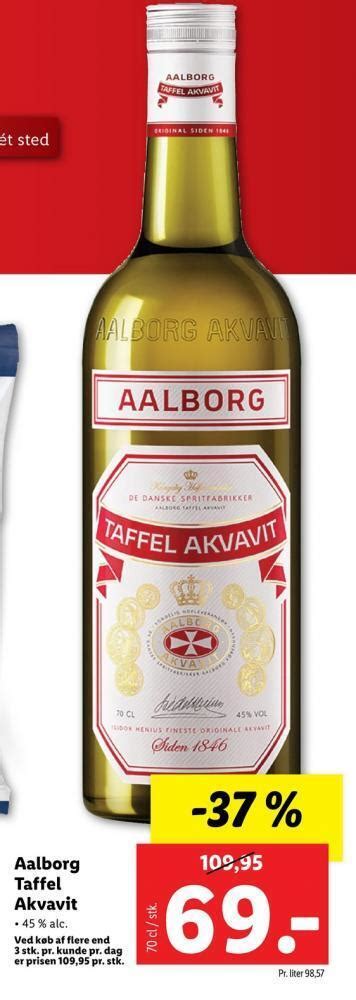 Taffel Akvavit Snaps Tilbud Hos Lidl