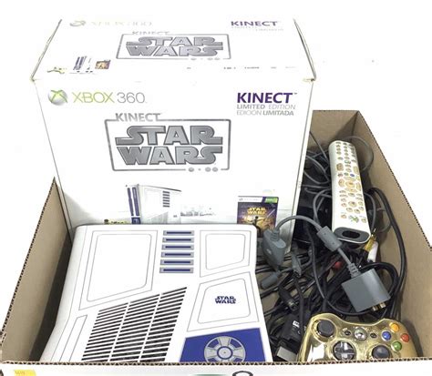 Sold Price Kinect Limited Edition Star Wars Xbox 360 Game System