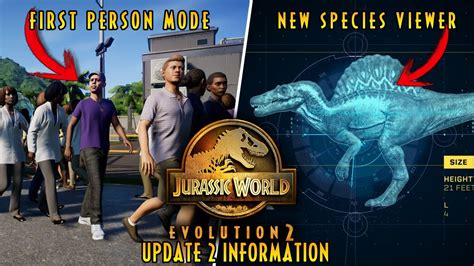 Free New Update Details Info First Person Mode Jurassic