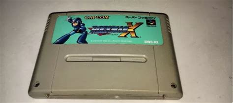 Megaman X Rockman X Snes Japones Original Mercadolibre