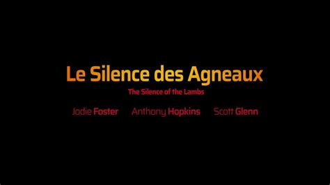 Le Silence Des Agneaux Bande Annonce Vostf Hd Non Off