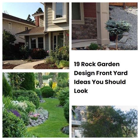 19 Rock Garden Design Front Yard Ideas You Should Look SharonSable