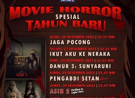 Jadwal Jam Tayang Film JAGA POCONG Di Movievaganza Trans7 Tayang Jam