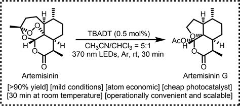 Synthesis Of Artemisinin G From Artemisinin Via Photocatalysis Wang