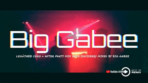 Leg Jabb Coro After Party Mix Oktober Mixed By Big Gabee Youtube