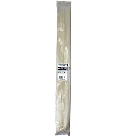 Kable Kontrol Kable Kontrol Clear Zip Ties Inch Long Heavy Duty