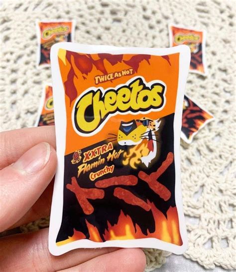 Hot Cheetos Sticker Etsy