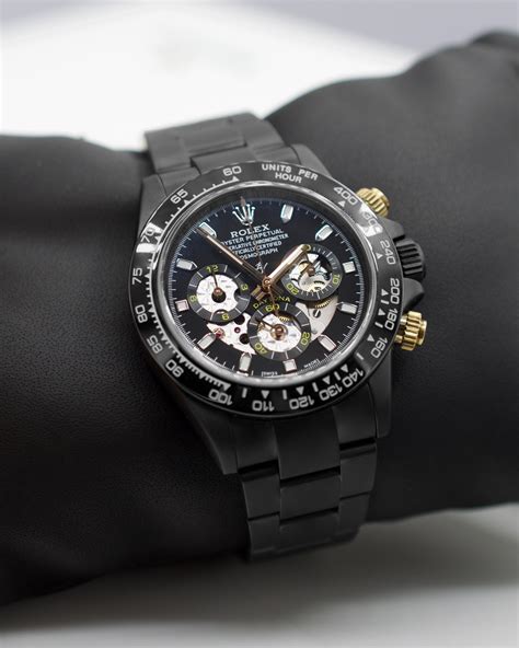 Rolex Limited Edition Black Venom Dlc Pvd Black Venom Luxury Rebel