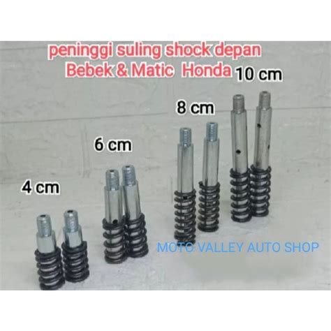 Jual PENINGGI SULING SHOCK DEPAN HONDA Jenis Motor BEBEK Dan MATIC