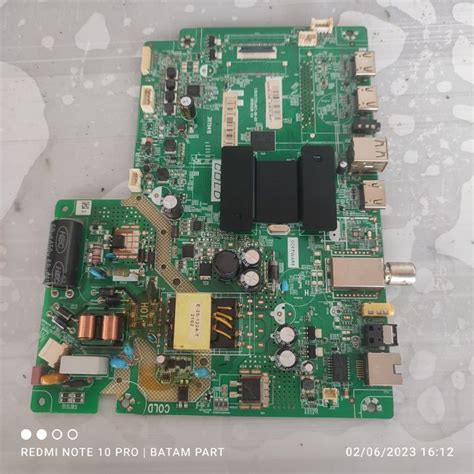 MB MAINBOARD MOTHERBOARD MESIN TV LED Panasonic TH 32HS500G 32HS500 G