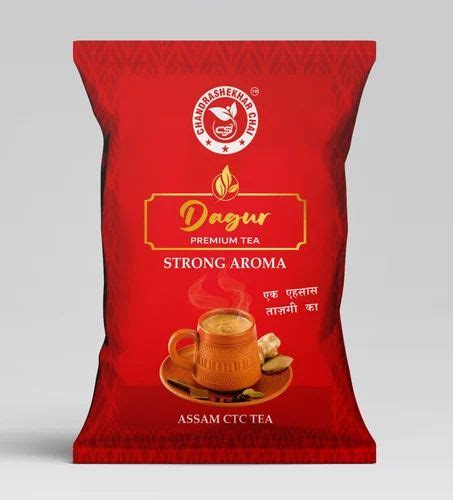 Chandrashekhar Chai Packaging Size 50 G 30g Strong Aroma Assam CTC Tea