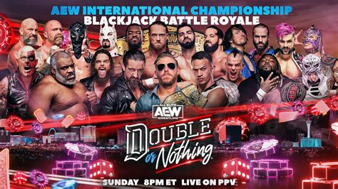 Carte De Aew Double Or Nothing 2023 Catch Newz