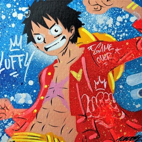 Gemälde luffy von Kedarone Carré d artistes