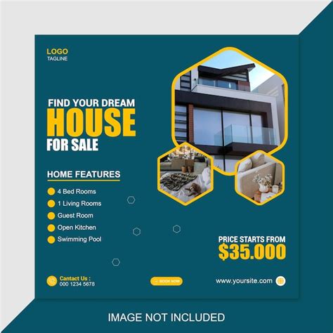 Premium Vector Dream House Social Media Post