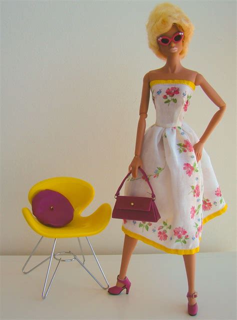 Pattern 12 Sew A Handkerchief Dress The Bold Doll Barbie Dress