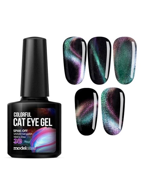 Buy Modelones 3D Magnetic Cat Eye Gel Nail Polish Soak Off UV LED