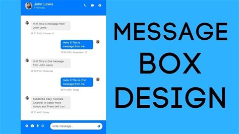 Create Chat Message Box Design In Weblab On Code Org YouTube