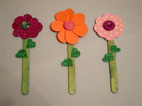 Craft Corner Easy To Make Lollipop Flowers Suburban Mum