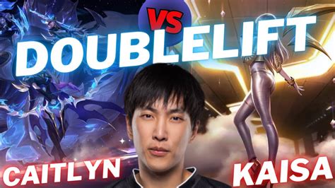 Doublelift Caitlyn Vs Kaisa Adc Gameplay Patch Season