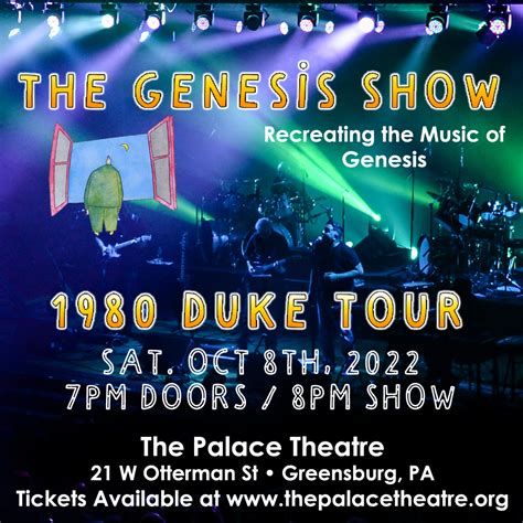 THE GENESIS SHOW: RECREATING THE MUSIC OF GENESIS – Westmoreland Heritage