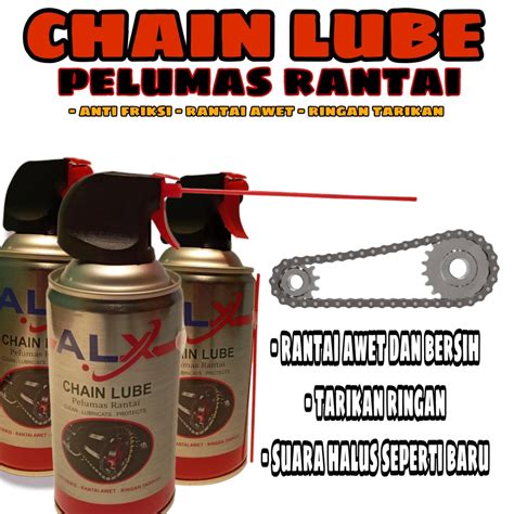 Jual Chainlube Pelumas Rantai Oli Rantai Ml Semprot Chain Lube