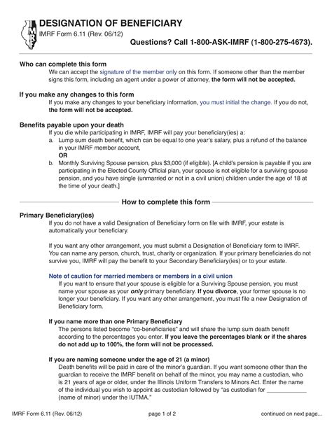 Imrf Form Fill Out Printable Pdf Forms Online