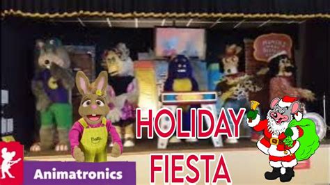 Chuck E Cheeses Cantagallo Bella Holiday Fiesta Show Off Youtube