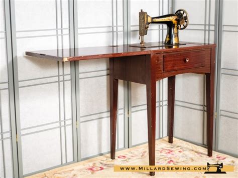 Sewing Machine Cabinet For Flat Bed Machines Model 72 By Singer Millard Sewing Center