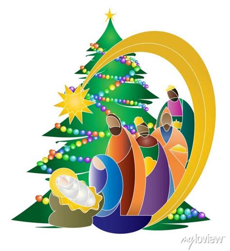 Cribs Christmass Clip Art Library