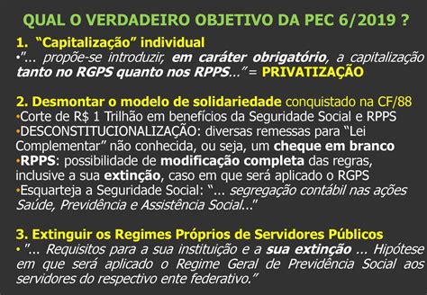 Reforma da Previdência ppt carregar