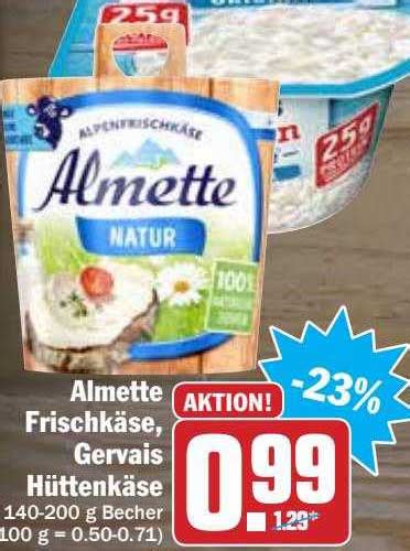 Almette Frischk Se Gervais H Ttenk Se Angebot Bei Hit Prospekte De