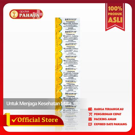 Jual Retivit Dan Retivit Plus Strip Isi Tablet Menjaga Kesehatan