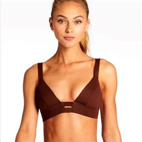 Vitamin A Swim Nwt Vitamin A Neutra Bralette Bikini Top Poshmark