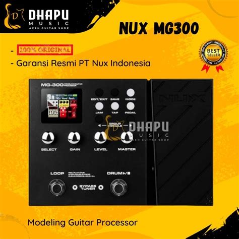 Jual Efek Effect Gitar Nux Mg Multi Effect Modeling Guitar