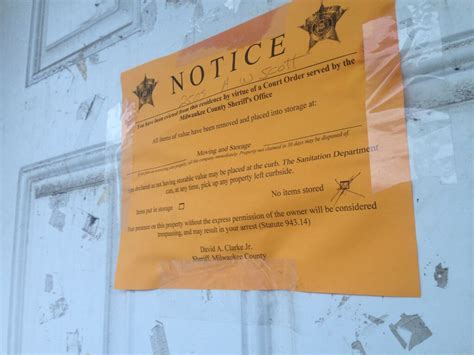Free Free Printable Eviction Notice For Wisconsin Download Free Free