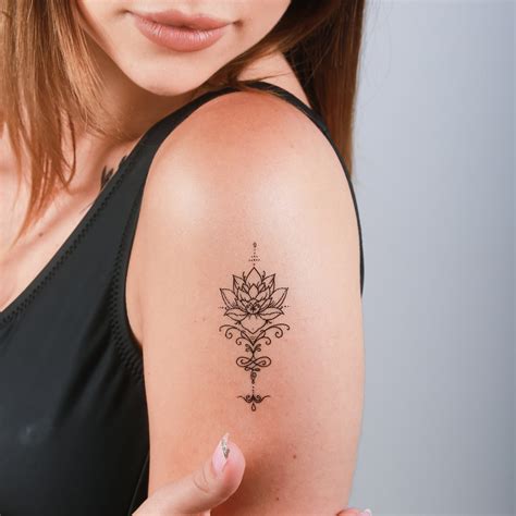 Flash Tattoo L Tatouage éphémère Lotus Mandala The Flash Tattoo