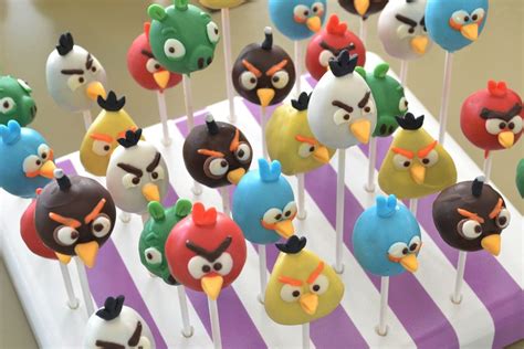 Angry Birds Cake Pops How To Torta Angry Birds Cumplea Os Angry Birds