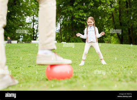 Child Catching Ball Hi Res Stock Photography And Images Alamy