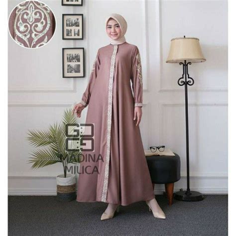 Jual M Xxl Dress Muslim Gamis Wanita Dewasa Bahan Katun Toyobo Terbaru