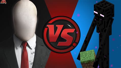 Slender Man Vs Enderman Minecraft Cartoon Fight Night Episode