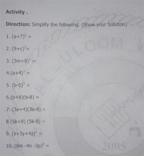 Pa Help Lng Po Mahina Po Kase Ako Sa Math Kailangan Napo Kase Ito