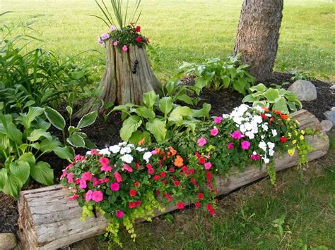 Tree Stump & Log... Diy Garden, Garden Pathway, Garden Types, Garden ...