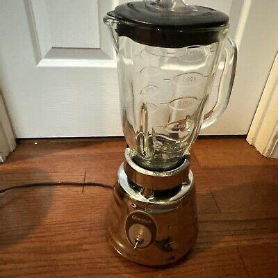 Vintage Osterizer Oster Classic Metal Blender 564A Beehive 5 Cups