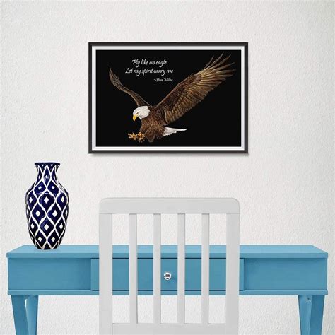 Buy EzPosterPrints Most Popular Eagle Theme Quote Posters Power