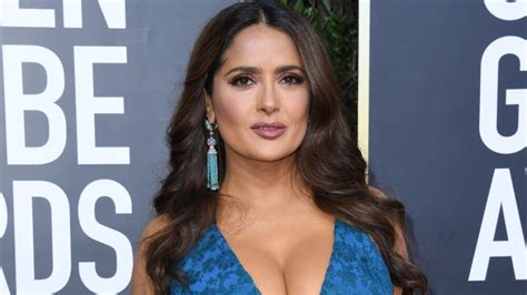 Salma Hayek Impacta Con Foto Sin Maquillaje