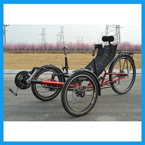 Buy M009 3 Wheel Recumbent Tadpole Trike For Adults With Rear Suspension From