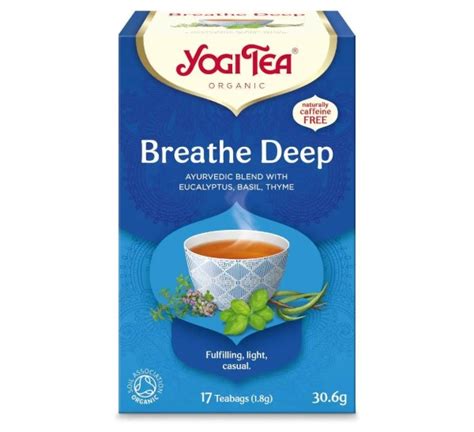 Yogi Tea Organic Breathe Deep 17 Teabags Knysna Health Your