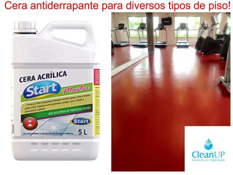 Cera Acrílica Start Master 5L Selador Start Master 5L Clean Up