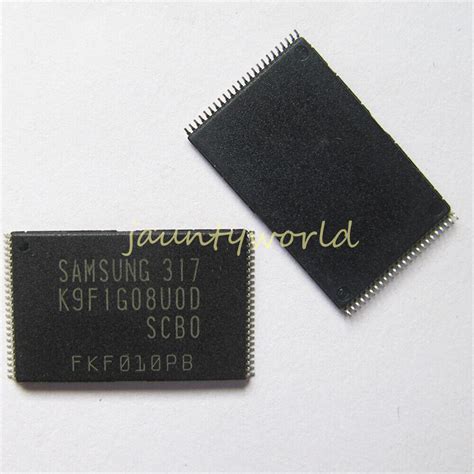 5PCS K9F1G08U0D SCB0 K9F1G08UOD SCBO SAMSUNG TSOP 48 FLASH MEMORY IC